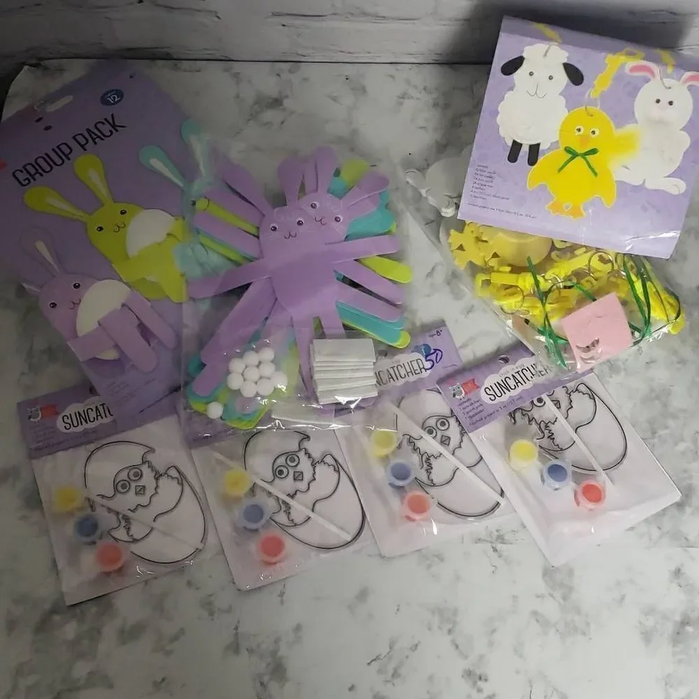 Kid's Easter Crafts Bundle